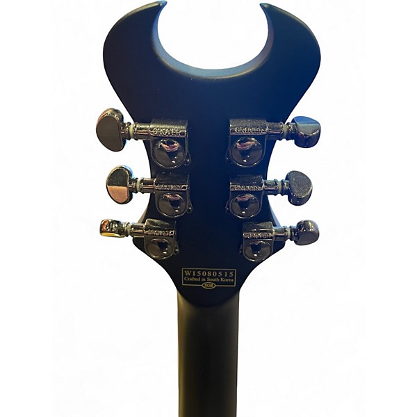 Used Schecter Guitar Research SIGNATURE TOMMY VICTOR DEVIL FR Black Solid Body Electric Guitar