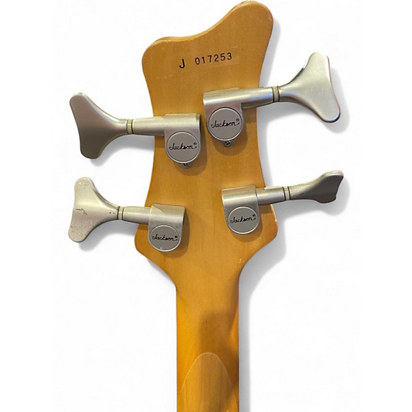 Vintage 1990s Jackson C4 RED Electric Bass Guitar