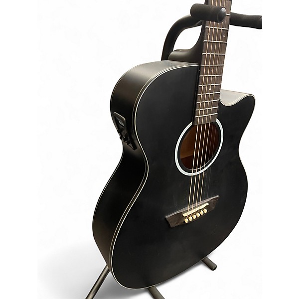 Used Washburn Deep forest black Acoustic Electric Guitar