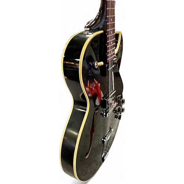 Used Gibson ES135 Black Hollow Body Electric Guitar