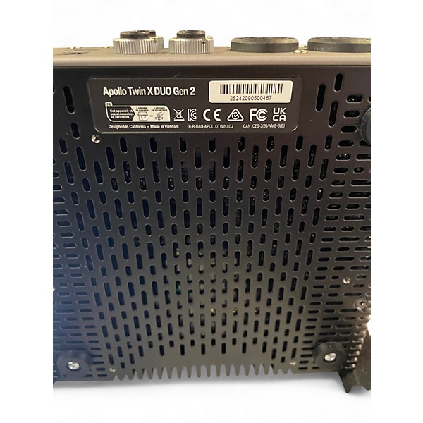 Used Universal Audio Apollo Twin Duo MKII Audio Interface
