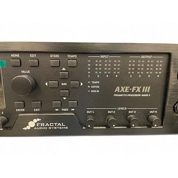 Used Fractal Audio Axe-Fx iii Solid State Guitar Amp Head