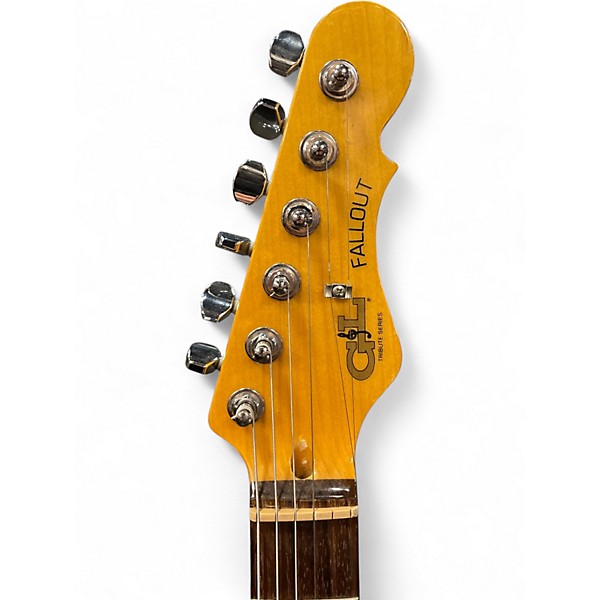 Used 2013 G&L Tribute Fallout Black Solid Body Electric Guitar