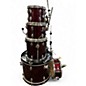 Used Pulse 5 Piece 5 Piece Drum Kit Maroon Drum Kit