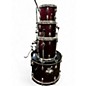 Used Pulse 5 Piece 5 Piece Drum Kit Maroon Drum Kit