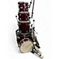 Used Pulse 5 Piece 5 Piece Drum Kit Maroon Drum Kit