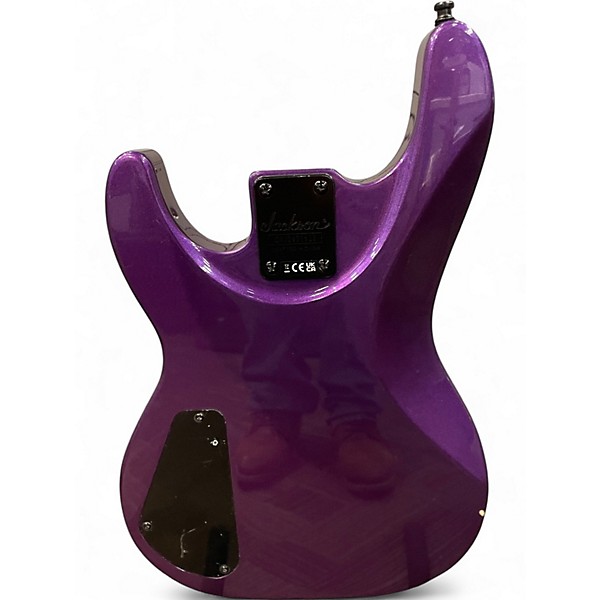 Used Jackson JS1X Minion Purple Solid Body Electric Guitar