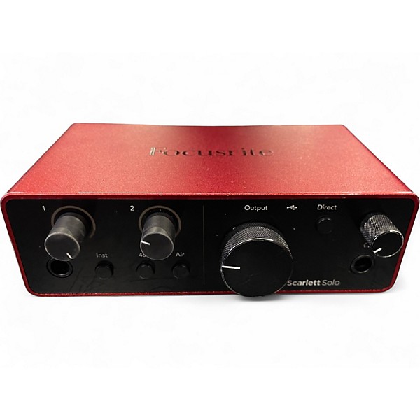 Used Focusrite Scarlett Solo Audio Interface