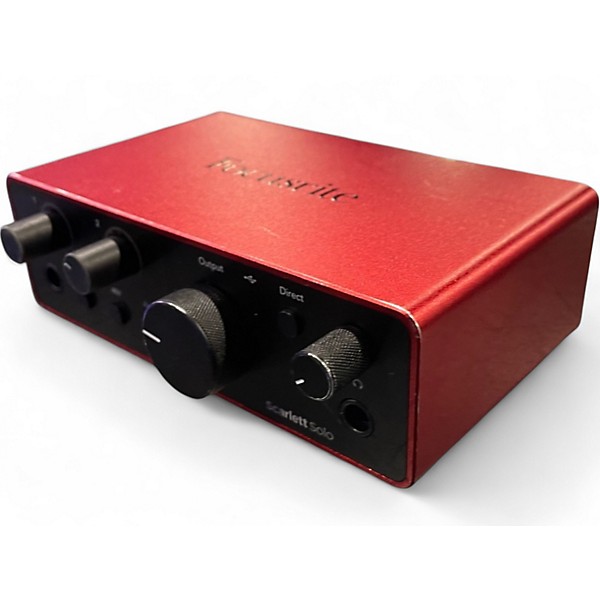 Used Focusrite Scarlett Solo Audio Interface