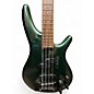 Vintage 1996 Ibanez SR800 Green Electric Bass Guitar