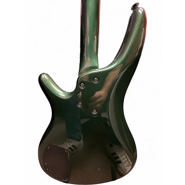 Vintage 1996 Ibanez SR800 Green Electric Bass Guitar
