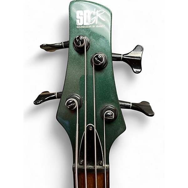 Vintage 1996 Ibanez SR800 Green Electric Bass Guitar