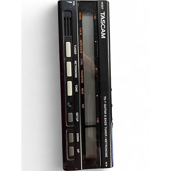 Used TASCAM TG7 Tuner Metronome