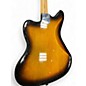 Used Squier Jaguar Sunburst Electric Bass Guitar