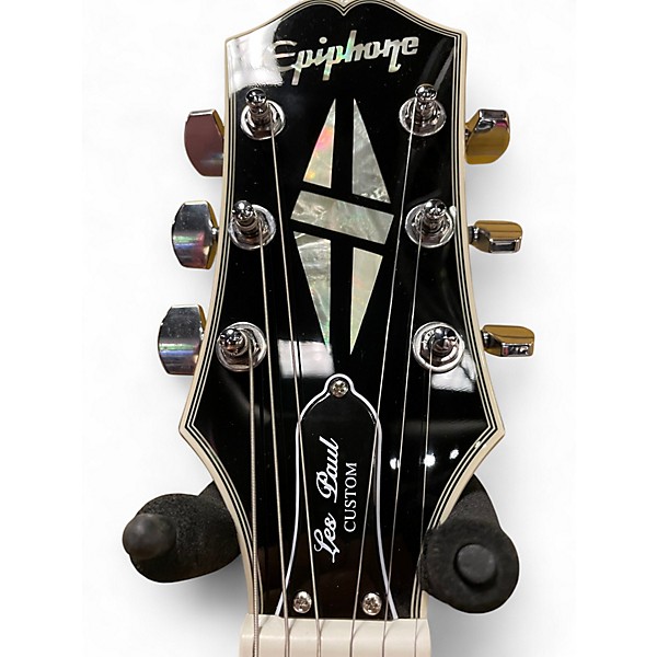 Used Epiphone LES PAUL CUSTOM ADAM JONES SIGNATURE Silverburst Solid Body Electric Guitar