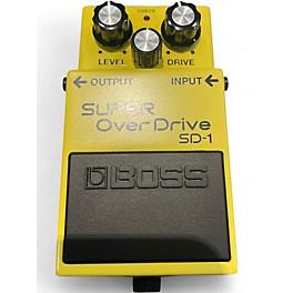 Used BOSS SD1 Super Overdrive Effect Pedal