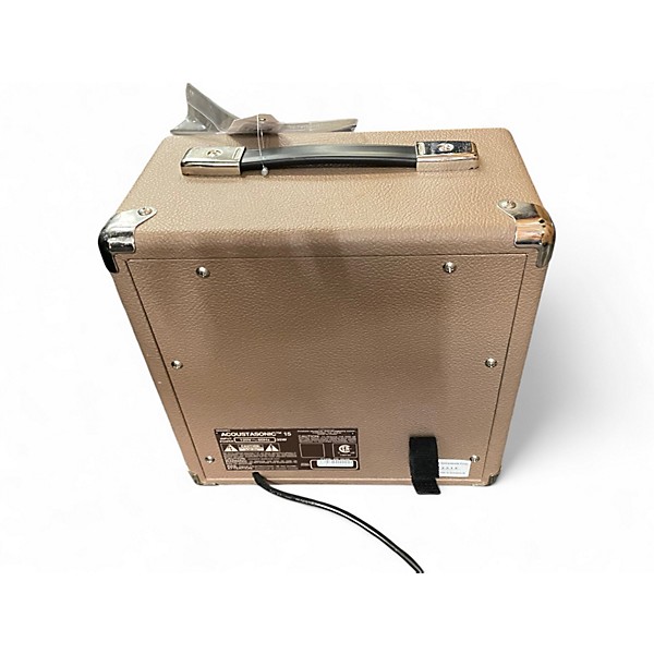 Used Fender Acoustasonic 15 Acoustic Guitar Combo Amp