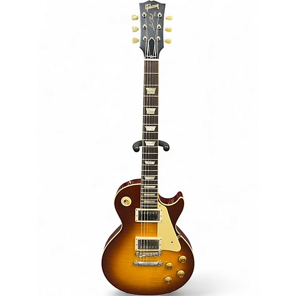 Used Gibson R9 Custom 1959 Les Paul Standard Reissue ice tea Solid Body Electric Guitar