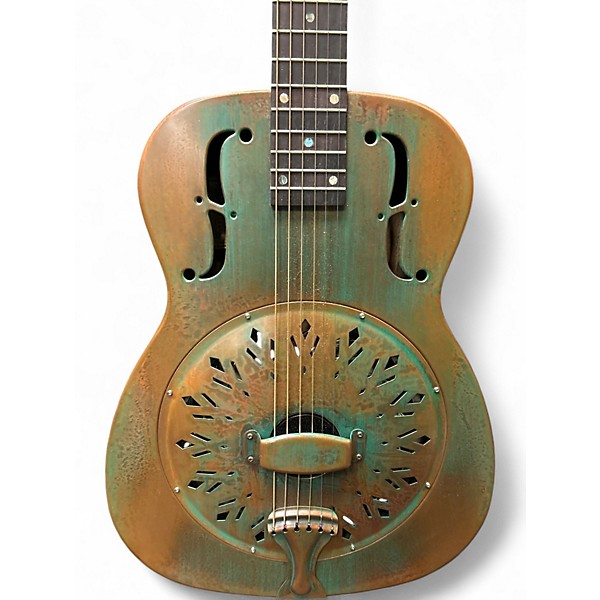 Used Recording King RM-997-VG Copper Acoustic Guitar