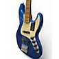 Used Fender American Ultra Jazz Bass Cobra Blue Electric Bass Guitar