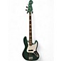 Used Fender Adam Clayton Signature Jazz Bass Sherwood Green Metallic Electric Bass Guitar thumbnail