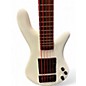 Used Spector Bantom 5 White Electric Bass Guitar