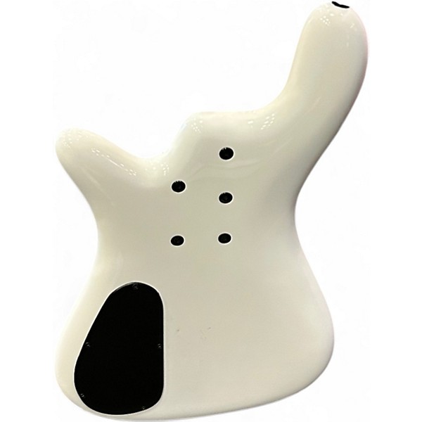 Used Spector Bantom 5 White Electric Bass Guitar