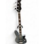 Used Reverend Thunder Gun Metallic silver Electric Bass Guitar thumbnail