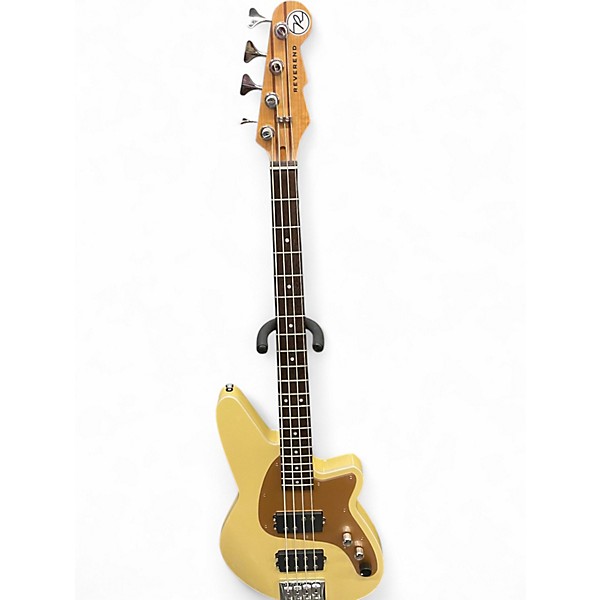 Used Reverend MERCALLI POWDER YELLOW Electric Bass Guitar