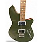 Used Reverend Descent Army Green Solid Body Electric Guitar thumbnail