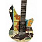 Used Reverend Vernon Reid Mystery Tramp Exotic multi Color Solid Body Electric Guitar