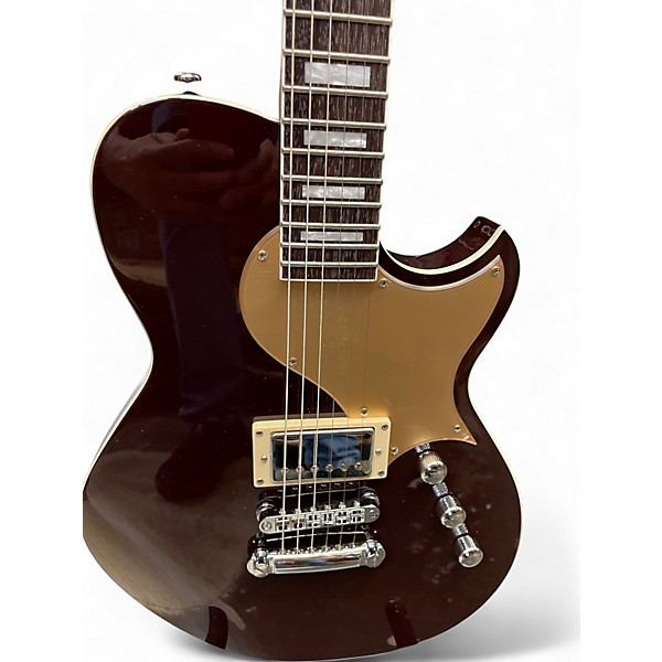 Used Reverend Round House Jr. Ox blood Solid Body Electric Guitar