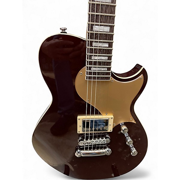 Used Reverend Round House Jr. Ox blood Solid Body Electric Guitar