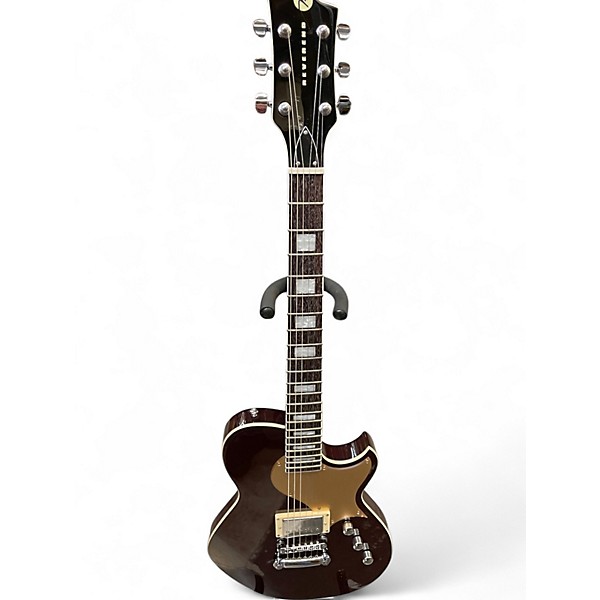 Used Reverend Round House Jr. Ox blood Solid Body Electric Guitar