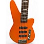 Used Reverend Triad 5 Baked Orange Electric Bass Guitar