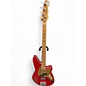 Used Reverend Decision Metallic Cherry Electric Bass Guitar