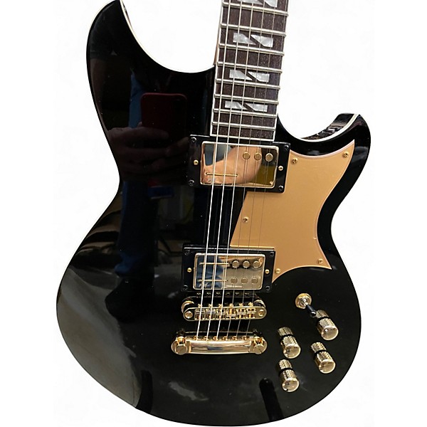 Used Reverend Kyle Shutt II Midnight Black Solid Body Electric Guitar