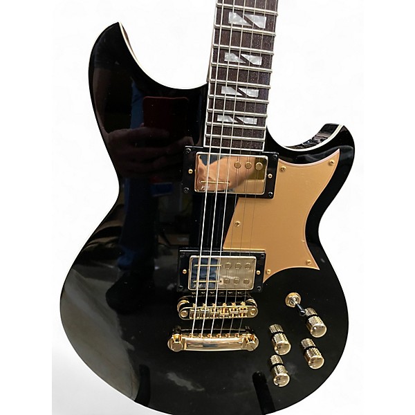 Used Reverend Kyle Shutt II Midnight Black Solid Body Electric Guitar