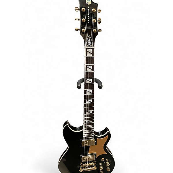 Used Reverend Kyle Shutt II Midnight Black Solid Body Electric Guitar