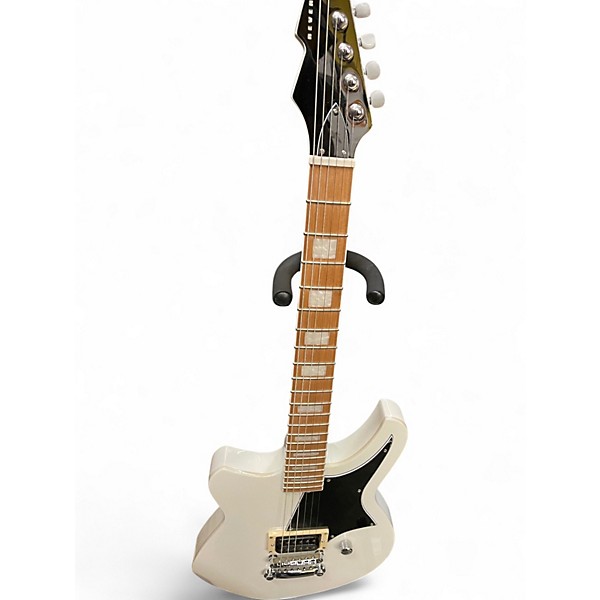 Used Reverend Matt West II Ice White Solid Body Electric Guitar