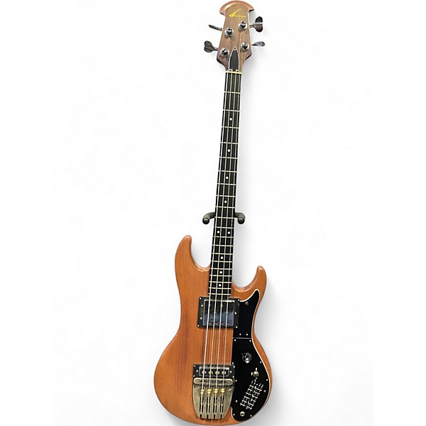 Vintage 1980s Ovation MAGNUM Natural Electric Bass Guitar