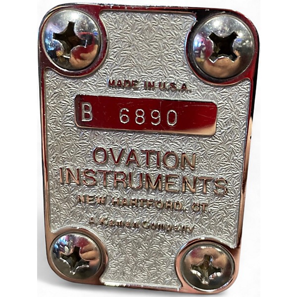 Vintage 1980s Ovation MAGNUM Natural Electric Bass Guitar