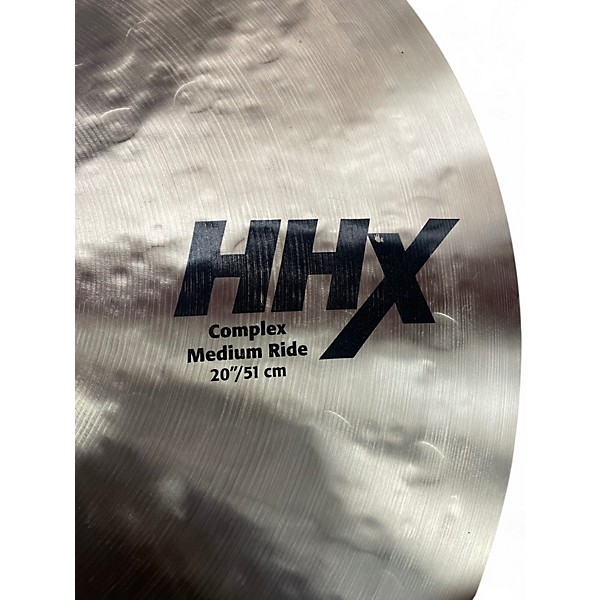 Used SABIAN 20in HHX Complex Medium Ride Cymbal