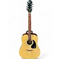 Used Epiphone PR150 Natural Acoustic Guitar thumbnail