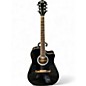 Used Fender FA125CE Black Acoustic Electric Guitar thumbnail