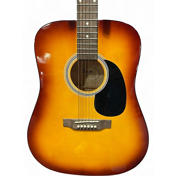 Used Squier SA150 2 Tone Sunburst Acoustic Guitar