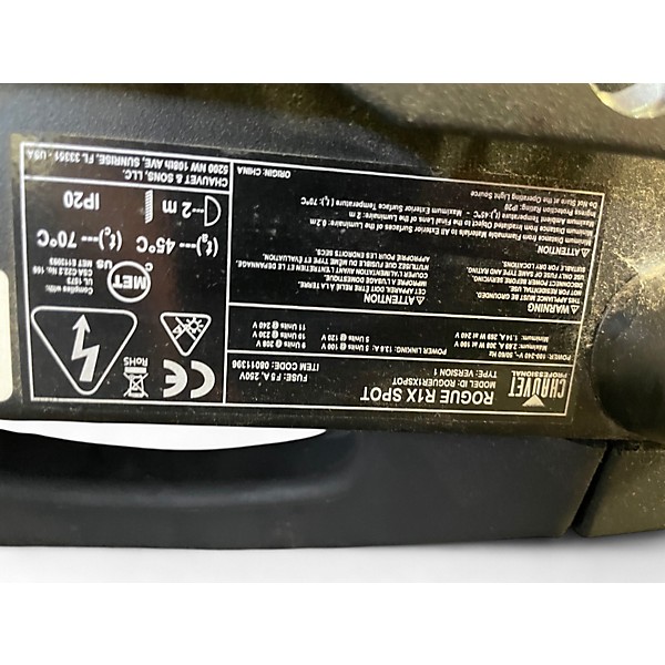 Used CHAUVET Professional Rogue R1x spot Spotlight