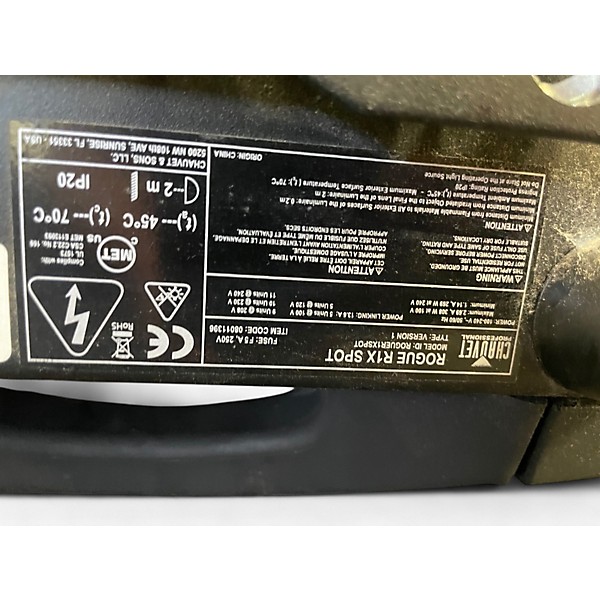 Used CHAUVET Professional rogue r1 beam Spotlight