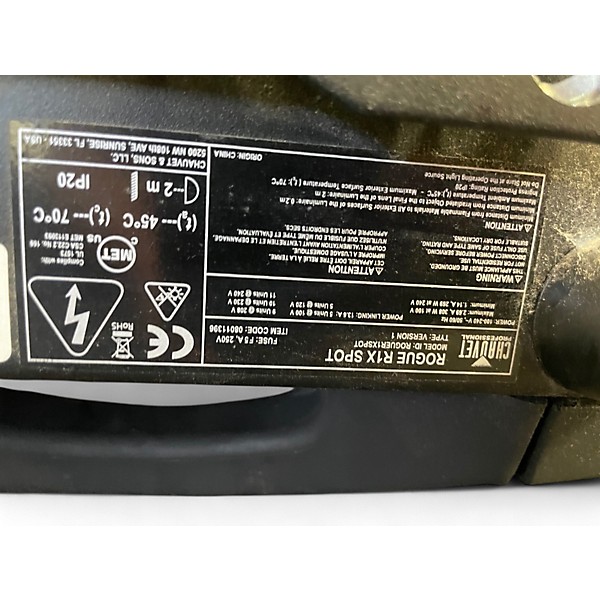 Used CHAUVET Professional Rogue R1 Spotlight