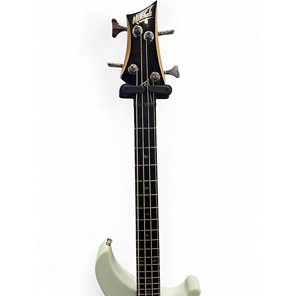 Used Mitchell MB100 SHORT SCALE POWDER BLUE Electric Bass Guitar